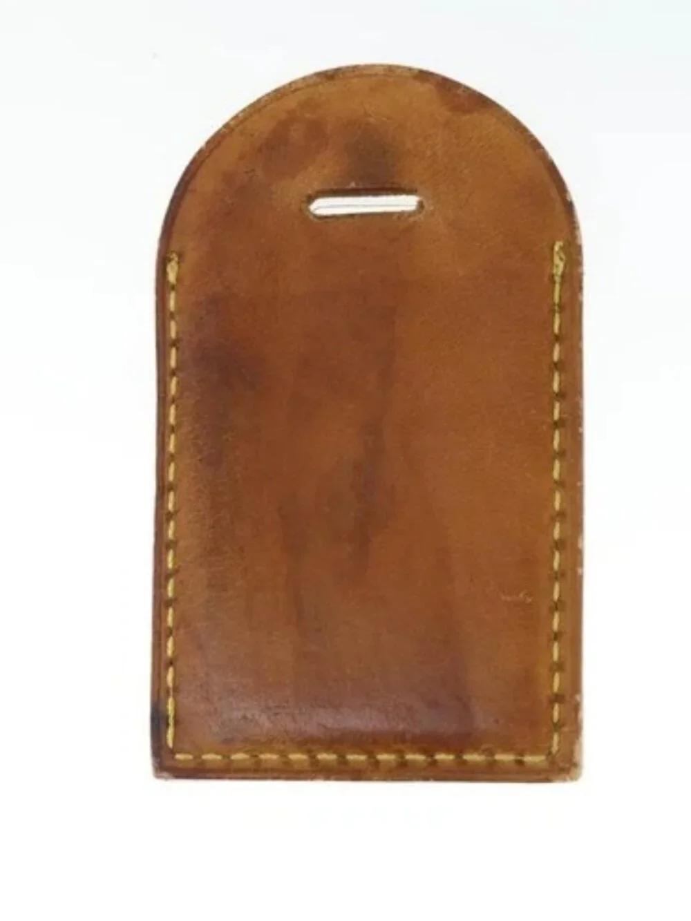 LOUIS VUITTON Monogram iPhone Case Leather 10 Set Beige LV Auth bs32346